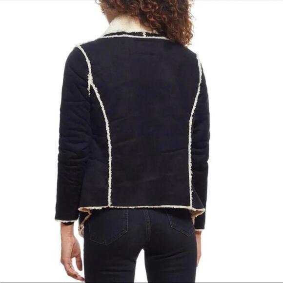 NEW Weatherproof Vintage Faux Suede Short Casual Open Front Jacket (WVXX016) - Picture 2 of 2